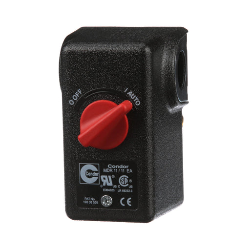 Condor MDR 11/1 EA air compressor pressure switch for efficient control in compressed air systems.