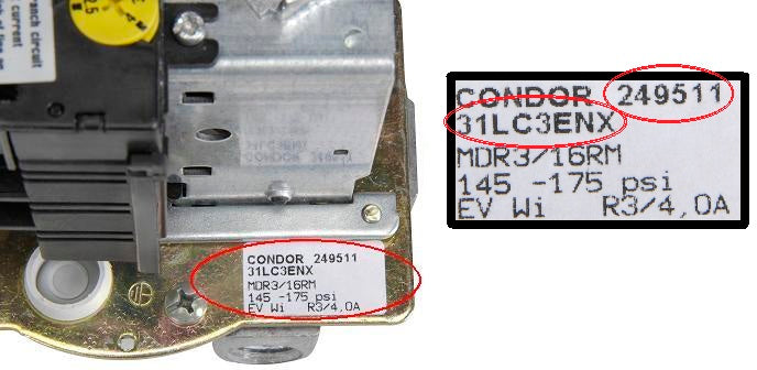 MDR3 Part Number Location